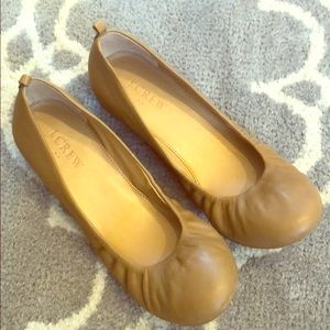 J. Crew leather ballet slippers